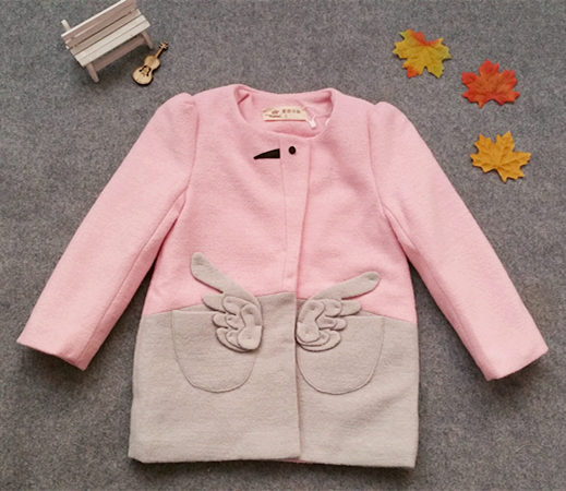 Manteau pour fille en laine - Ref 2162365 Image 4