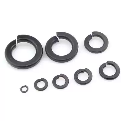 Authentic national standard spring pad 65MN spring pad spring gasket GB93 spring washer M3 to M48 black recommended