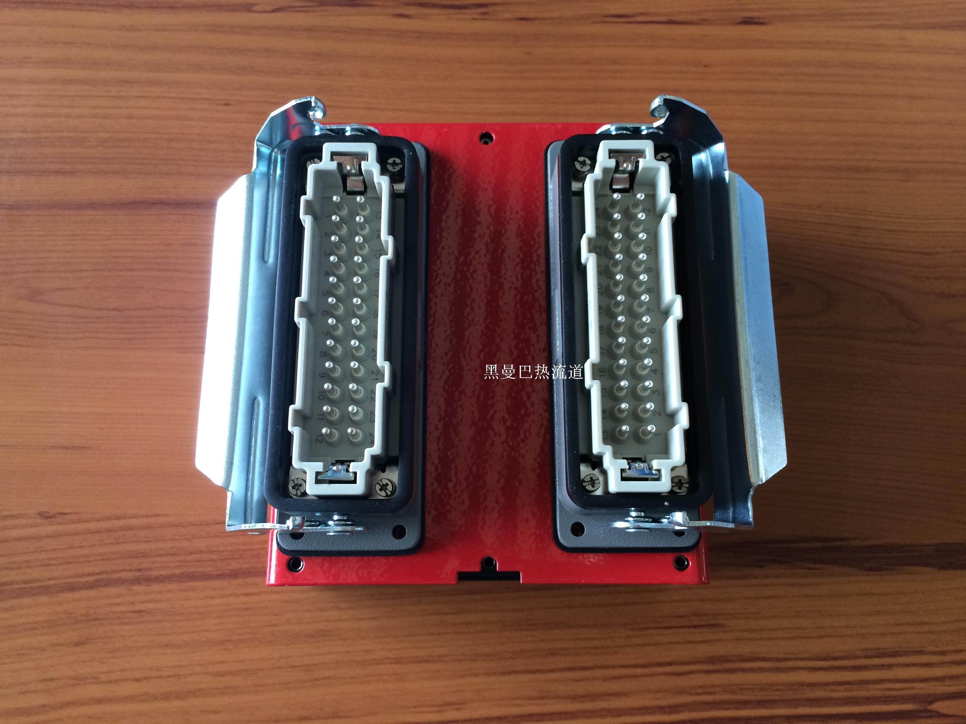 Heavy load connector 16 core 24 core mold junction box YUDO willow heat flow channel plug 16 pin 24 pin