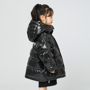 免洗儿童羽绒服加厚90绒2022冬季新款中大童女童羽绒服保暖亲子装