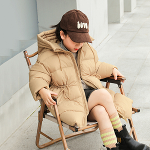 康衣儿女童羽绒服中长款加厚亲子装羽绒服母女装小中大童2023新款