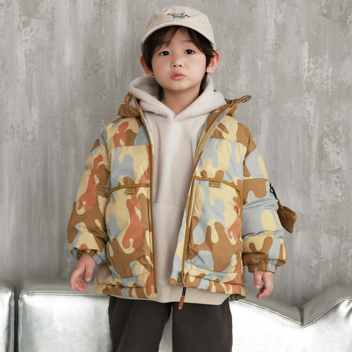 宝宝羽绒服男童2025冬季新款中小童装男童羽绒服1-3-6-8岁4915