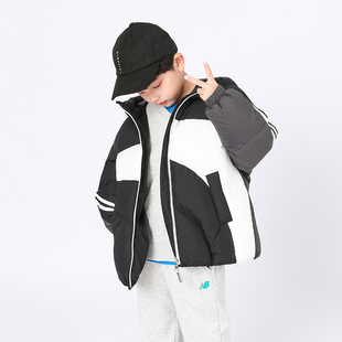 拼色加厚保暖中大童装 新品 羽绒服 冬装 康衣儿男童羽绒服中长款