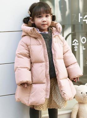 宝宝羽绒服中长款2025冬季新款女童羽绒服中小童装1-3-6-8岁4215