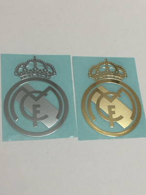 皇家马德里Real Madrid CF贴皇马足球金属贴电脑手机贴纸防磨贴片