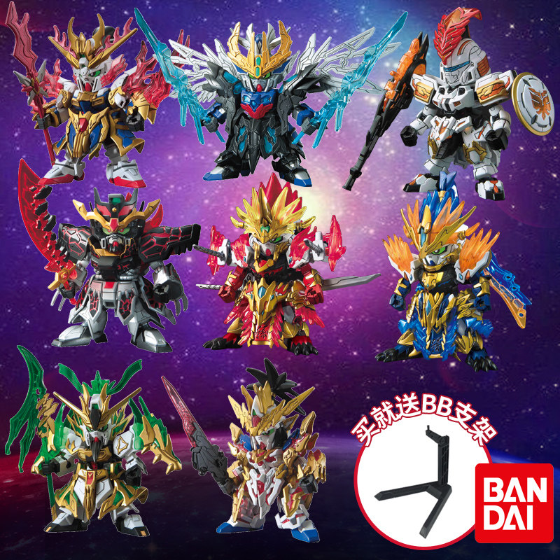日本BANDAI万代高达拼装模型 SD Q版 三国创杰传 BB战士 吕布貂蝉高性价比高么？