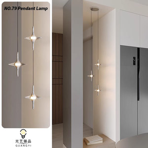 水晶床头吊灯楼梯过道玄关装饰灯