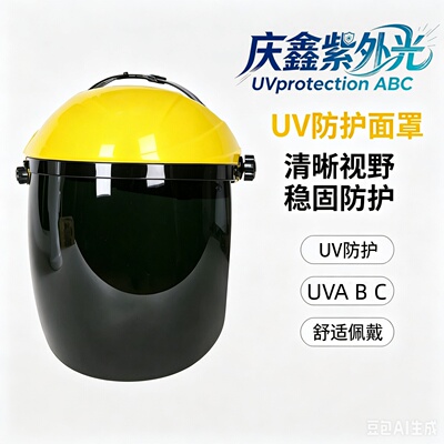 UV防护面罩头盔眼镜手套防护服