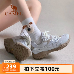 户外徒步鞋 男女鞋 2025冬季 运动厚底防滑登山鞋 新款 骆驼山云德训鞋