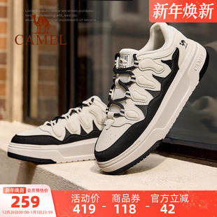 厚底小白鞋 新款 休闲运动鞋 男百搭复古时尚 女 骆驼男鞋 板鞋 2025秋季