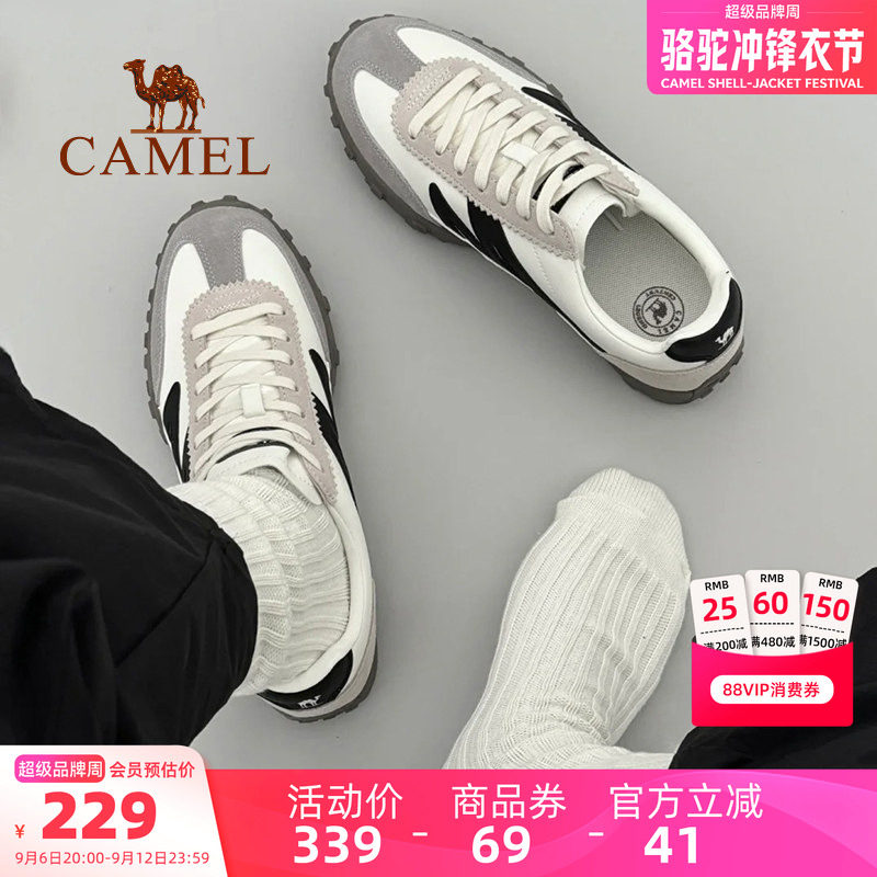 骆驼德训鞋运动板鞋女鞋图片