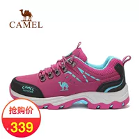 Giày đi bộ ngoài trời CAMEL / lạc đà đôi nam nữ đi giày giản dị không chống trượt giày đi bộ đường dài - Khởi động ngoài trời giày boot martin