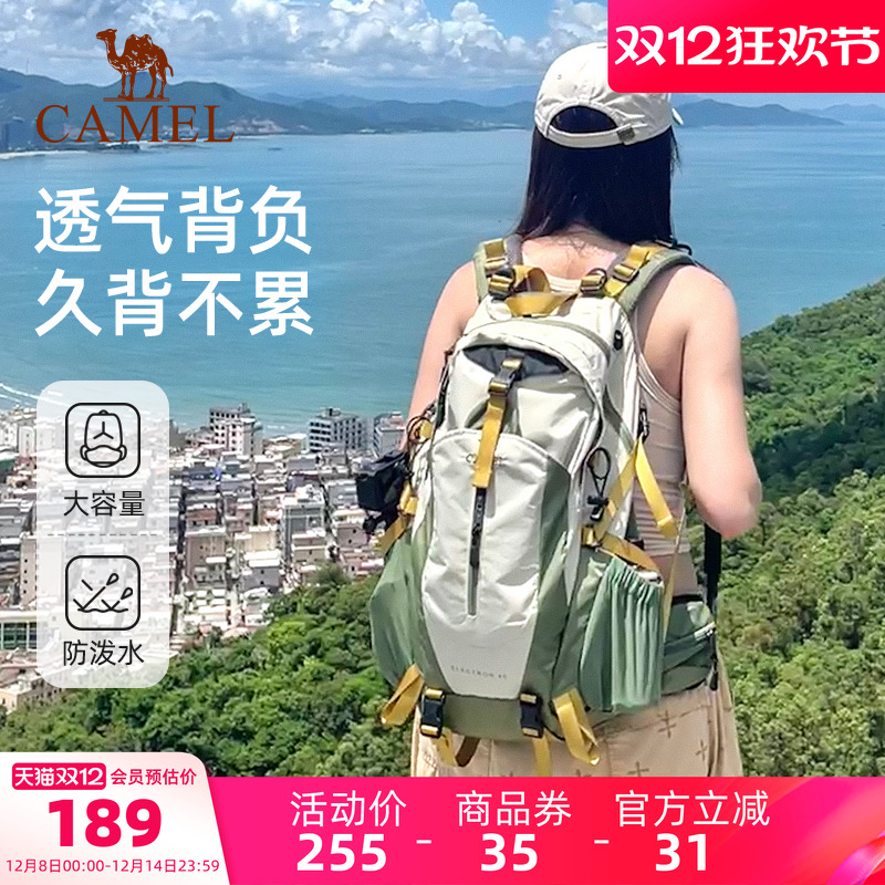 骆驼户外旅游旅行双肩背包