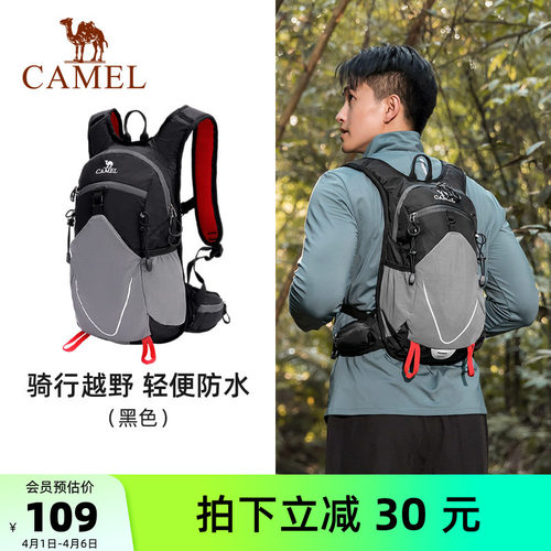轻便运动书包骆驼双肩背包