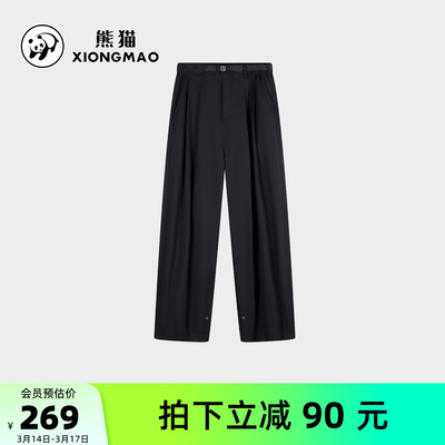 骆驼男装熊猫休闲裤爆款