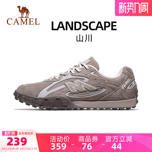 2026春季 百搭显高休闲运动女款 新款 厚底老爹鞋 德训鞋 骆驼山川女鞋