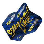 飞镖叶卢克汉弗莱斯大方形飞镖翼 Players红龙镖手款 RED DRAGON