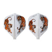 Series印花系列老虎图案固定形状方形飞镖翼 Printed FIT FLIGHT