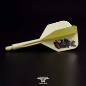 KILL山田勇树小方形加硬一体固定镖尾翼定型镖叶 OVER CONDOR AXE