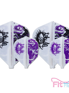 COSMO DARTS Fit Flight Chretien加厚大方形镖叶小方形飞镖翼