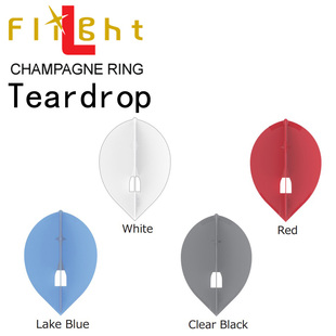 日本原装L-style L2C Teardrop水滴形定形飞镖叶飞镖尾翼