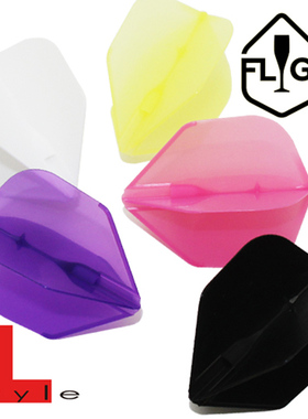 L-style Shape L3EZ香槟帽小方形飞镖叶飞镖尾翼