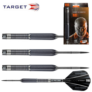 TARGET 9FIVE 系列van Barneveld巴尼新款硬式鱼雷型钨钢飞镖