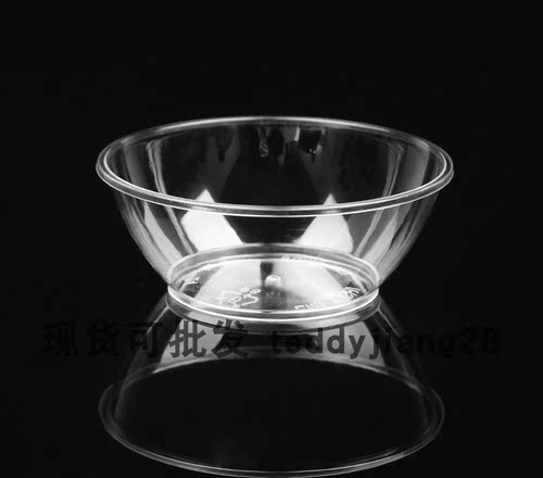 180ml一次性水晶碗加厚航空