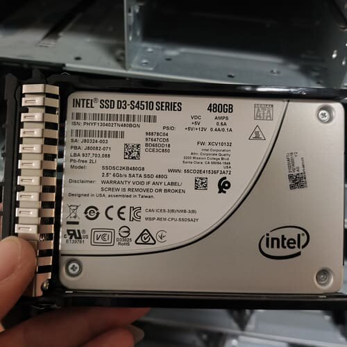 议价0231AF7J 480G SSD S4510 2.5可维修