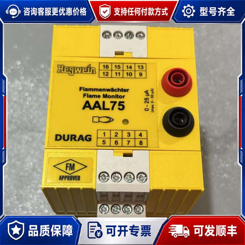 议价德国海格文Hegwein火焰放大器AAL75，DURAG可维修