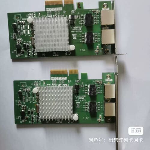 议价I350-T2V2 双口千兆电口网卡 I350AM2 EGI可维修