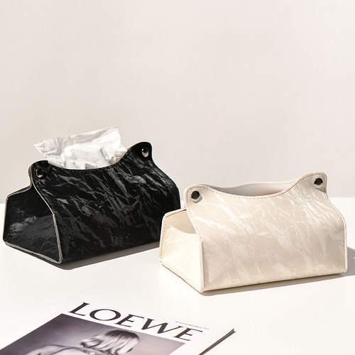 纸巾盒轻奢风加厚创意简约