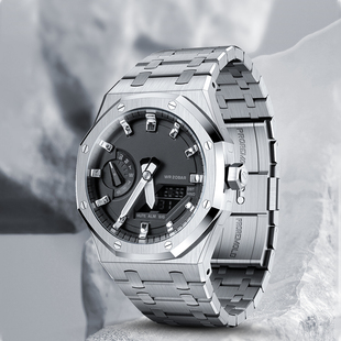 GA2100农家橡树改装天花板配件全金属个性定制蝴蝶扣巨浪匠造