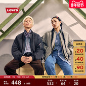 Levi 飞行员夹克棉服厚外套 休闲工装 s李维斯25年秋冬新款 情侣美式
