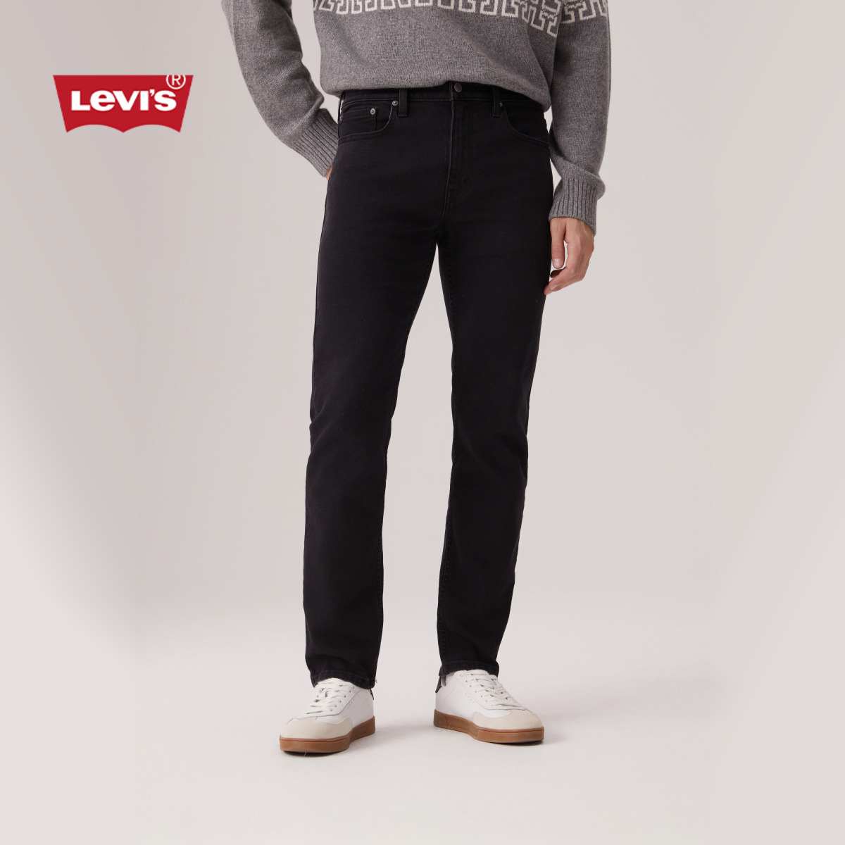 美式男士标准锥形牛仔裤