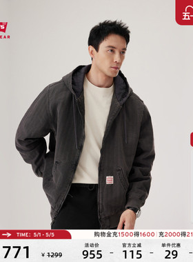 【商场同款】Levi's李维斯工装美式男士休闲巴恩风棉服外套 A3222