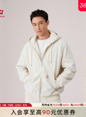 【商场同款】Levi's李维斯工装26年春夏新款巴恩风男士棉服A3222