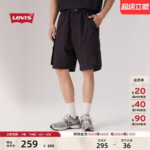 休闲短裤 003SI 宽松户外休闲工装 s李维斯男士 商场同款 Levi