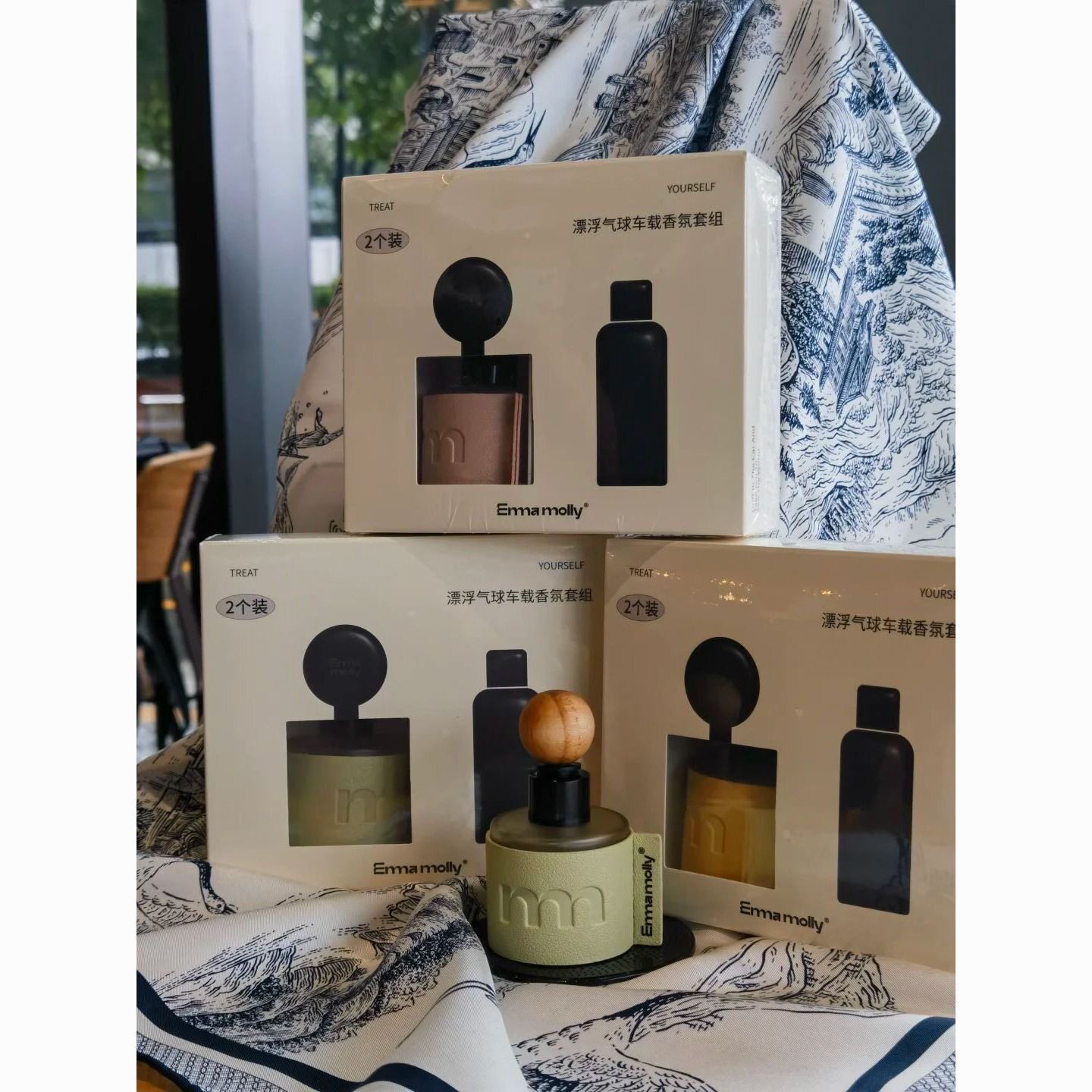 艾玛莫莉车载无火香薰液香氛