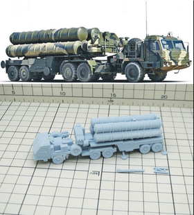 板件/成品：1/144 俄罗斯S400防空导弹系统 模型