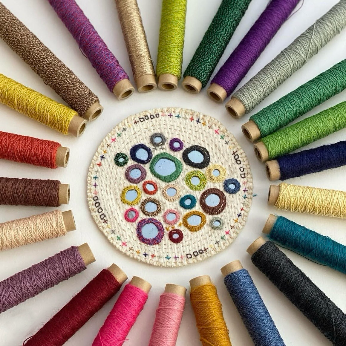 日本Angel King|刺绣的时间套装 金属绣线 法绣线 手鞠线 指贯线