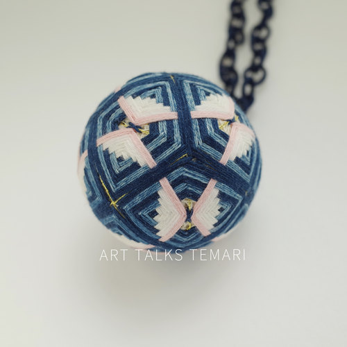 【马若雷勒蝴蝶】手鞠成品挂饰|手工制作 日本进口植染线 伴手礼