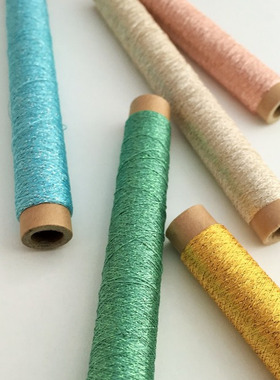 日本Angel King|细双丝混闪闪线套装 刺绣 缝纫 法绣线 手鞠线