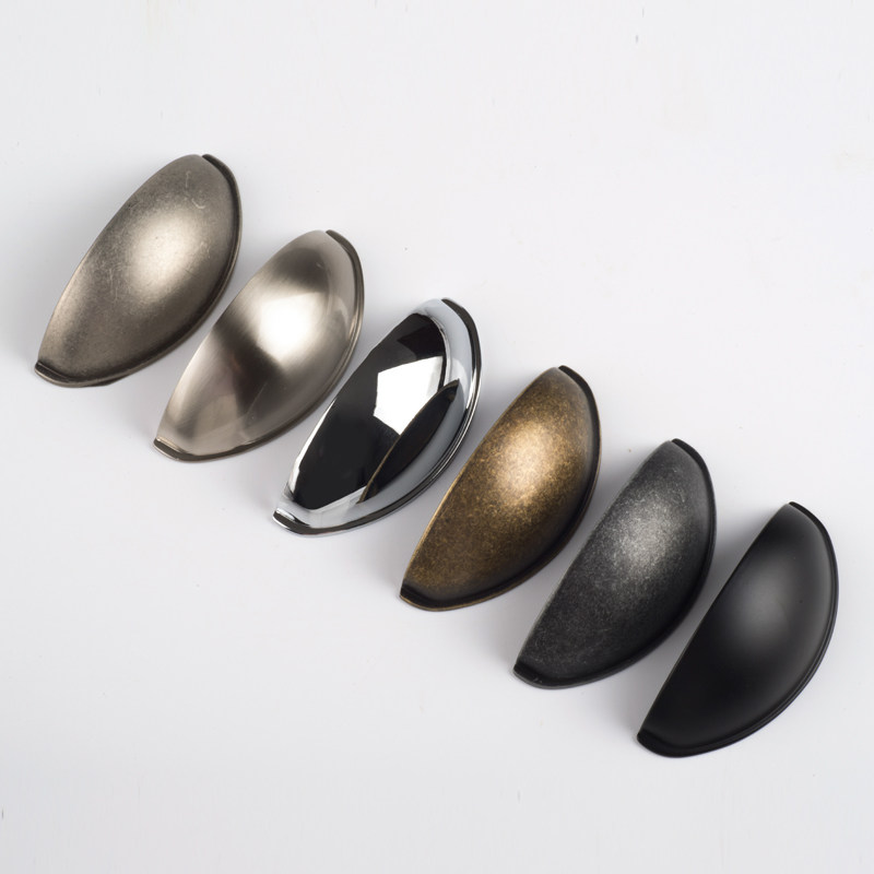 明装抽屉厨柜门拉手耳朵拉手贝壳拉手半圆锌合金简约柜子64mm拉手,基础建材,小拉手,淘宝优惠券,粉丝福利购,淘宝优惠卷