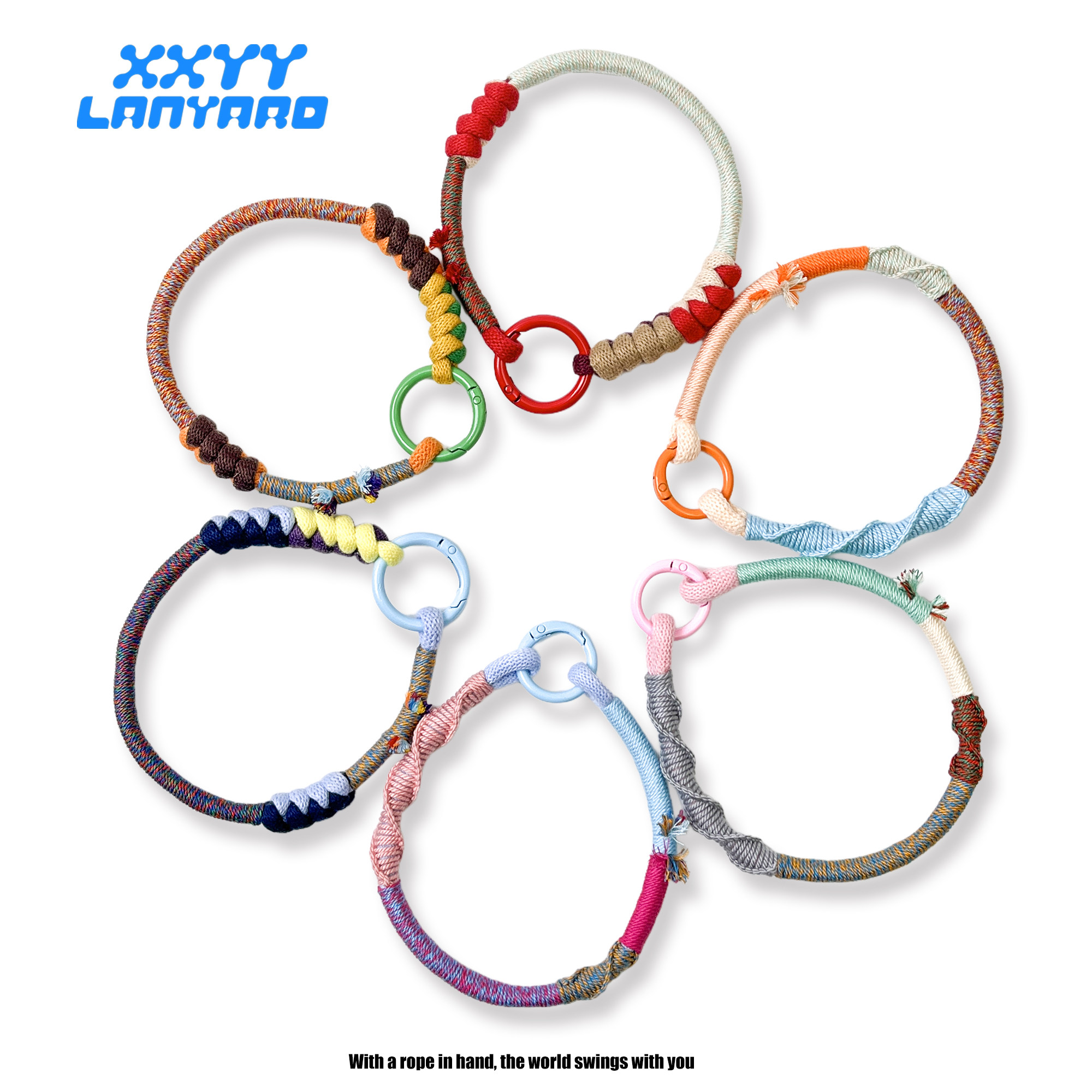 民族风手工编织绳肤感手机挂绳手腕棉绳防丢包包钥匙水杯便携手绳,3C数码配件,手机挂件/手机链,淘宝优惠券,粉丝福利购,淘宝优惠卷