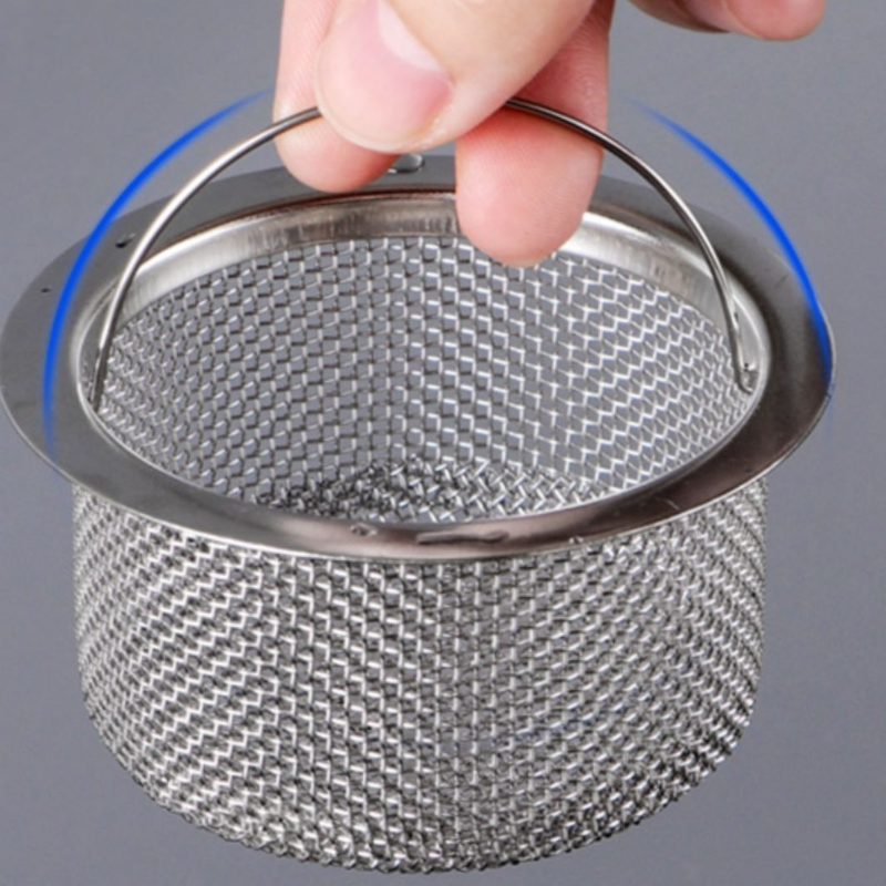 厨房水槽垃圾过滤网洗菜盆漏斗洗碗水池不锈钢下水道提笼盖器