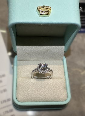 胖东来同款小方糖戒指吊装项链