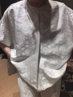 YEVACHAO新中式宝相花宽松新中式上衣