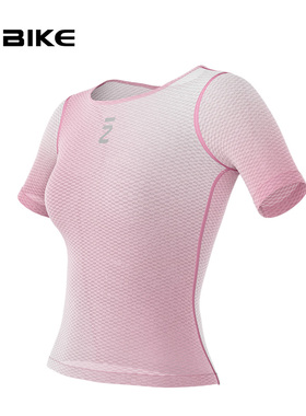 INBIKE骑行服排汗衫女自行车速干背心短袖打底衫山地车公路车