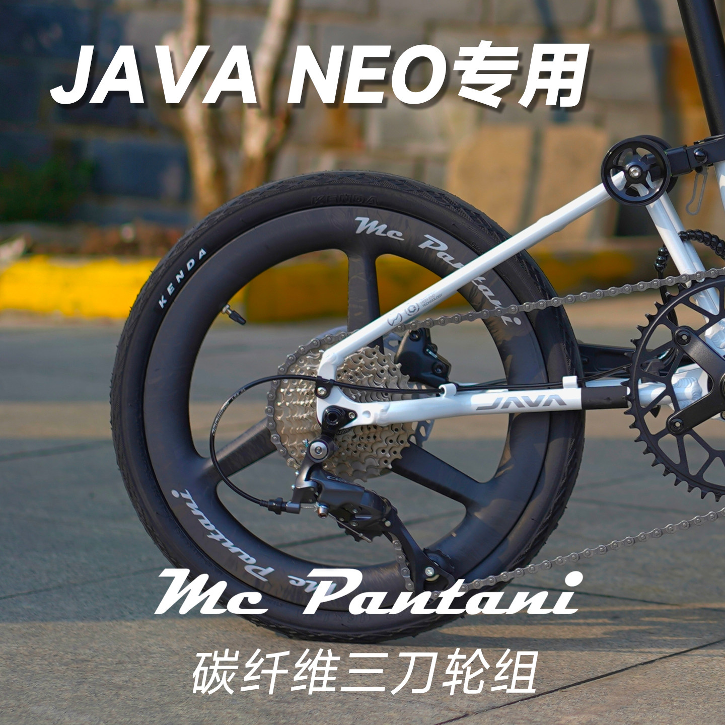 潘塔尼 JAVA NEO3专用16/20寸桶轴碟刹碳纤维三刀轮组前74后142,自行车/骑行装备/零配件,自行车轮组,淘宝优惠券,粉丝福利购,淘宝优惠卷